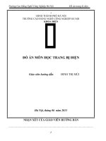 Thiết kế mạch điện tự động khống chế băng tải 