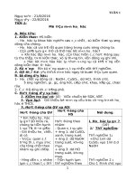 Giáo án tổng hợp hoá học 8 7 