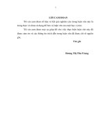 Đánh giá kết quả các mô hình khuyến lâm tại huyện cao lộc, tỉnh lạng sơn giai đoạn 2010   2015 