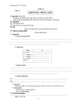 giáo án ngữ văn 9 tuần 16 