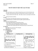 giáo án ngữ văn 8   tuần 17 