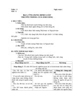 giáo án tổng hợp vật lý 7 tuần 3 