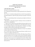 HƯỚNG dẫn làm bài THI môn NGỮ văn 