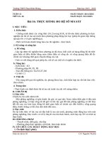 giáo án tổng hợp vật lý 10 tuần 25 26 