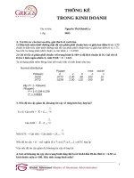 Bài tập thống kê ra quyết định số (1) 