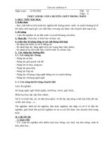 Giáo án tổng hợp sinh học 6 6 