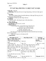 giáo án ngữ văn 8   tuần 5 