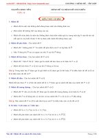 Bài tập trắc nghiệm mệnh đề và mệnh đề chứa biến