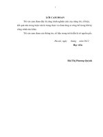 Giải pháp góp phần ổn định và nâng cao mức sống cho các hộ nông dân thuộc diện tái định cư trên địa bàn huyện kinh môn, tỉnh hải dương 