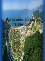 phân tích mô hình của khu kinh tế chân mây lăng cô 