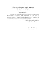 Nghiên cứu đặc điểm cấu trúc ngay sau khai thác rừng tự nhiên lá rộng thường xanh vùng tây nguyên 