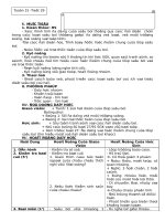 Giáo án tổng hợp sinh học 7 bài 27 