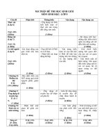 Giáo án tổng hợp sinh học 6 4 