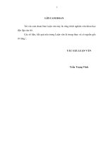 Đánh giá nhu cầu đào tạo, bồi dưỡng cán bộ và công chức cấp xã huyện tam nông, tỉnh phú thọ 