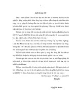 Nghiên cứu đề xuất giải pháp quản lý các loài bướm ngày tại khu rừng đặc dụng tà xùa, tỉnh sơn la 