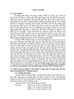 Một số biện pháp nâng cao nghiệp vụ công tác của người giáo viên chủ nhiệm lớp tại trường THPT thường xuân 2 