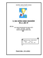 XÁC ĐỊNH NHANH độ LỆCH PHA GIỮA LI độ   vận tốc   GIA tốc TRONG DAO ĐỘNG điều hòa 