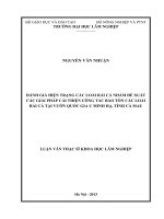 Đánh giá hiện trạng các loài rái cá nhằm đề xuất các giải pháp cải thiện công tác bảo tồn các loài rái cá tại vườn quốc gia u minh hạ, tỉnh cà mau 