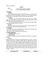 Giáo án tổng hợp  Lịch sử 9    tuần 8 