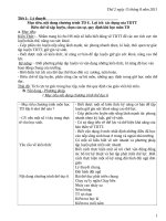 Giáo án thể dục 6 chuẩn kĩ năng kiến thức 