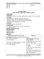 Giáo án tin học 9 học kì 2 chuẩn KTKN 20142015 