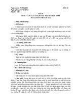 Giáo án tổng hợp  Lịch sử 8 Tiết 43 