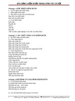 KIỂM HUẤN TRONG CÔNG TÁC XÃ HỘI