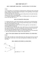 BÀI tập vật lý 7 