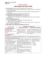 Bài thực hành tin học 2 vnen làm quen với máy tính 