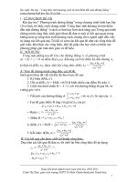 Công thức tính khoảng cách từ một điểm đến một đường thẳng” trong chương hình học lớp 10 cơ bản 