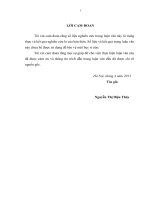 Giải pháp góp phần thúc đẩy chuyển dịch cơ cấu kinh tế nông nghiệp theo hướng nâng cao hiệu quả sử dụng các nguồn lực chủ yếu trên địa bàn huyện kỳ sơn, tỉnh hòa bình 