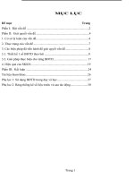 Vận dụng Bản đồ tư duy trong dạy SINH HOC 10