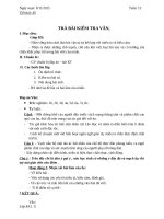 giáo án ngữ văn 8   tuần 13 