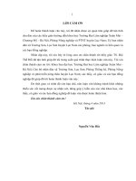 Nghiên cứu một số đặc điểm cấu trúc và tái sinh rừng phục hồi sau nương rẫy tại huyện lục nam, tỉnh bắc giang 