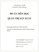 Hoàn thiện phương pháp trả lương cho bộ phận công nhân sản xuất.