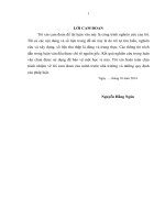 Một số giải pháp nâng cao chất lượng nguồn nhân lực tại công ty chè phú đa, phú thọ 