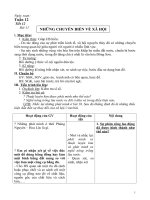 Giáo án tổng hợp  Lịch sử 6 tuần 12