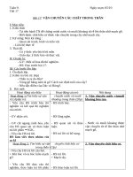 Giáo án tổng hợp sinh học 6 tuần 9 12 