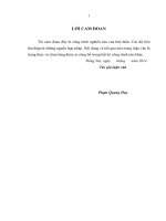 Thực trạng và giải pháp phát triển làng nghề gỗ mỹ nghệ tại xã bình minh, huyện trảng bom, tỉnh đồng nai 