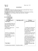 Giáo án tổng hợp  Địa lý 6 tuần 1