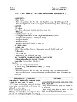 Giáo án tin học 8 năm học 2016 2017 