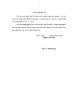 Nghiên cứu thực trạng và đề xuất giải pháp nâng cao hiệu quả rừng trồng sản xuất tại huyện yên lập, tỉnh phú thọ 