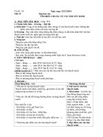 giáo án ngữ văn 8 tự chọn   tuần 20 36 