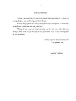 Đánh giá hiệu quả sử dụng đất nông lâm nghiệp tại xã tân bình, huyện đắkđoa, tỉnh gia lai 