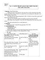 Giáo án tổng hợp  Lịch sử 8  tuần 14 