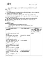 Giáo án tổng hợp  Địa lý 6 tuần 12