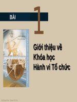 Bai 1   giới thiệu về khóa hành vi tổ chức 