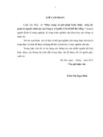 Thực trạng và giải pháp hoàn thiện công tác quản trị nhân lực tại công ty cổ phần vinafor đà nẵng 