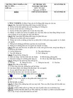 De thi tin 6 HKI VNEN 