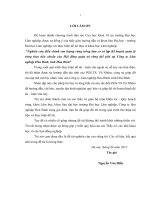 Nghiên cứu điều chỉnh sản lượng rừng trồng làm cơ sở lập kế hoạch quản lý rừng theo tiêu chuẩn của hội đồng quản trị rừng thế giới tại công ty lâm nghiệp hòa bình, tỉnh hòa bình 